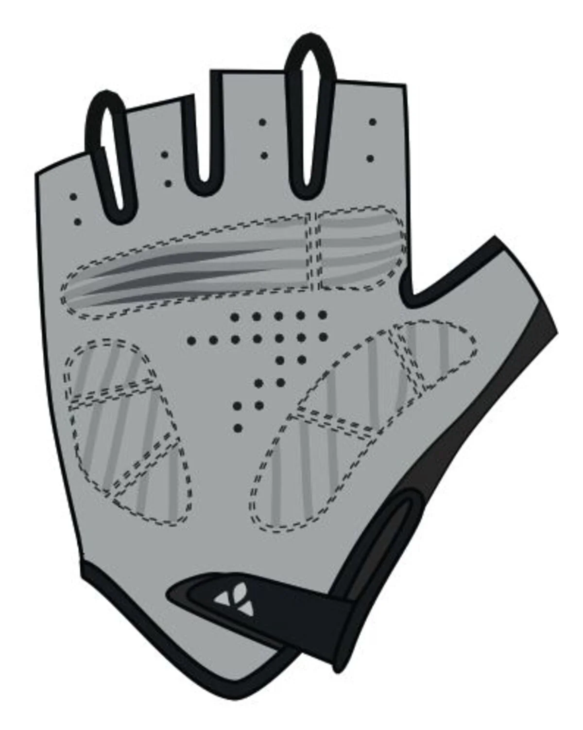 VAUDE Advanced Gloves II Damen schwarz - Image 5