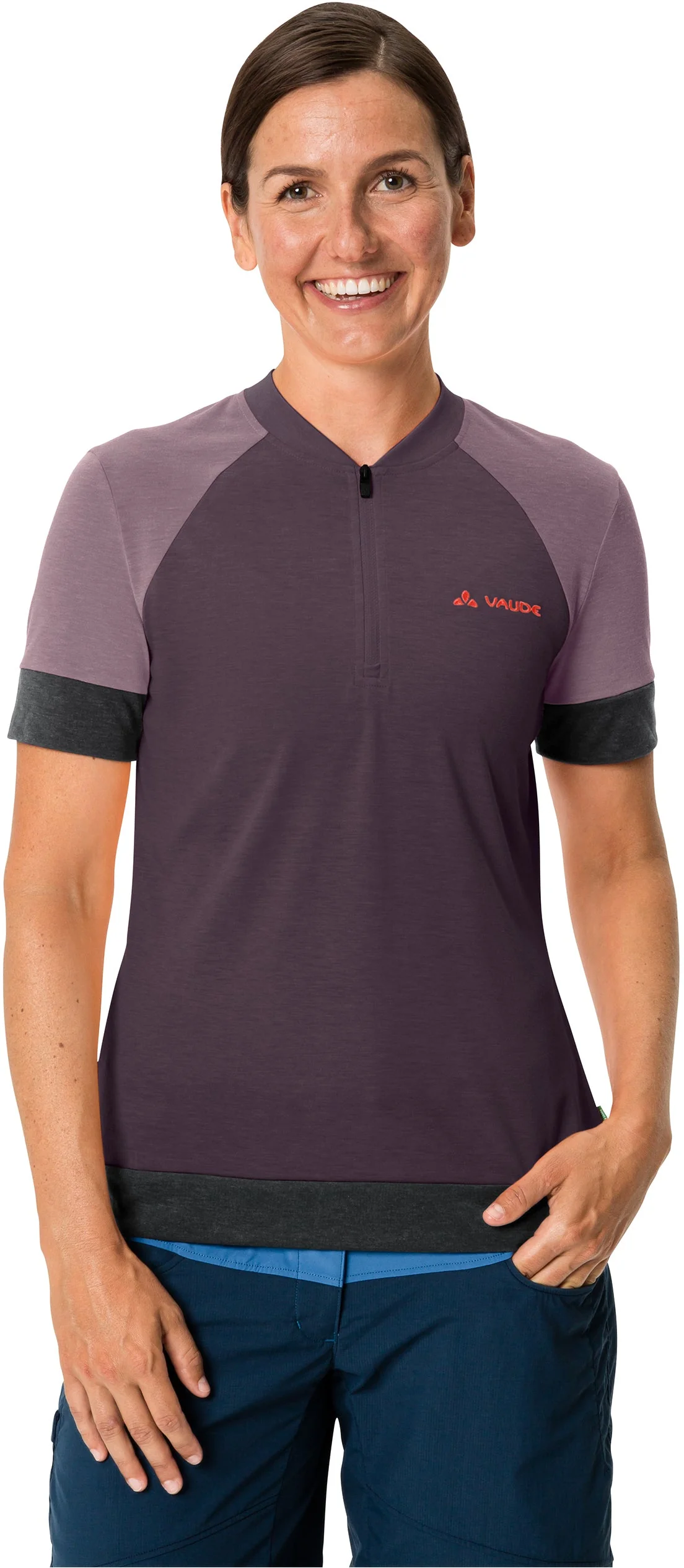 VAUDE Altissimo Q-Zip Shirt Damen lila - Image 3