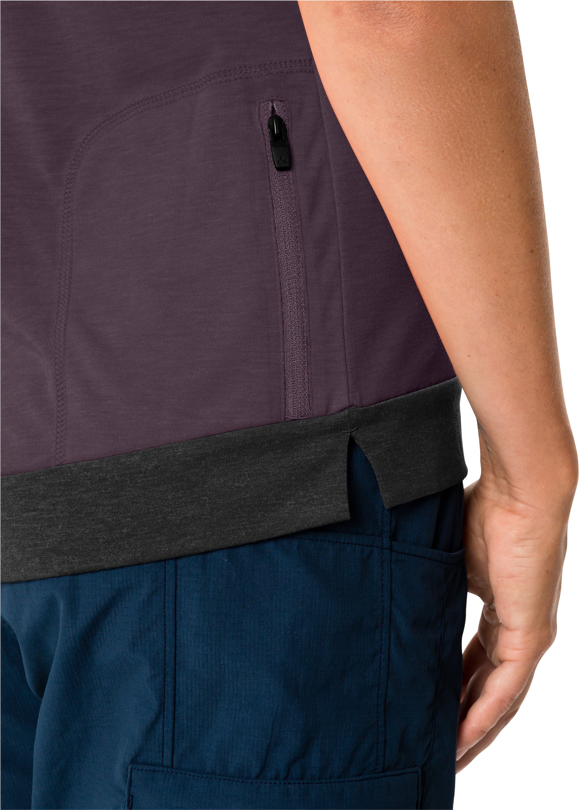 VAUDE Altissimo Q-Zip Shirt Damen lila - Image 6