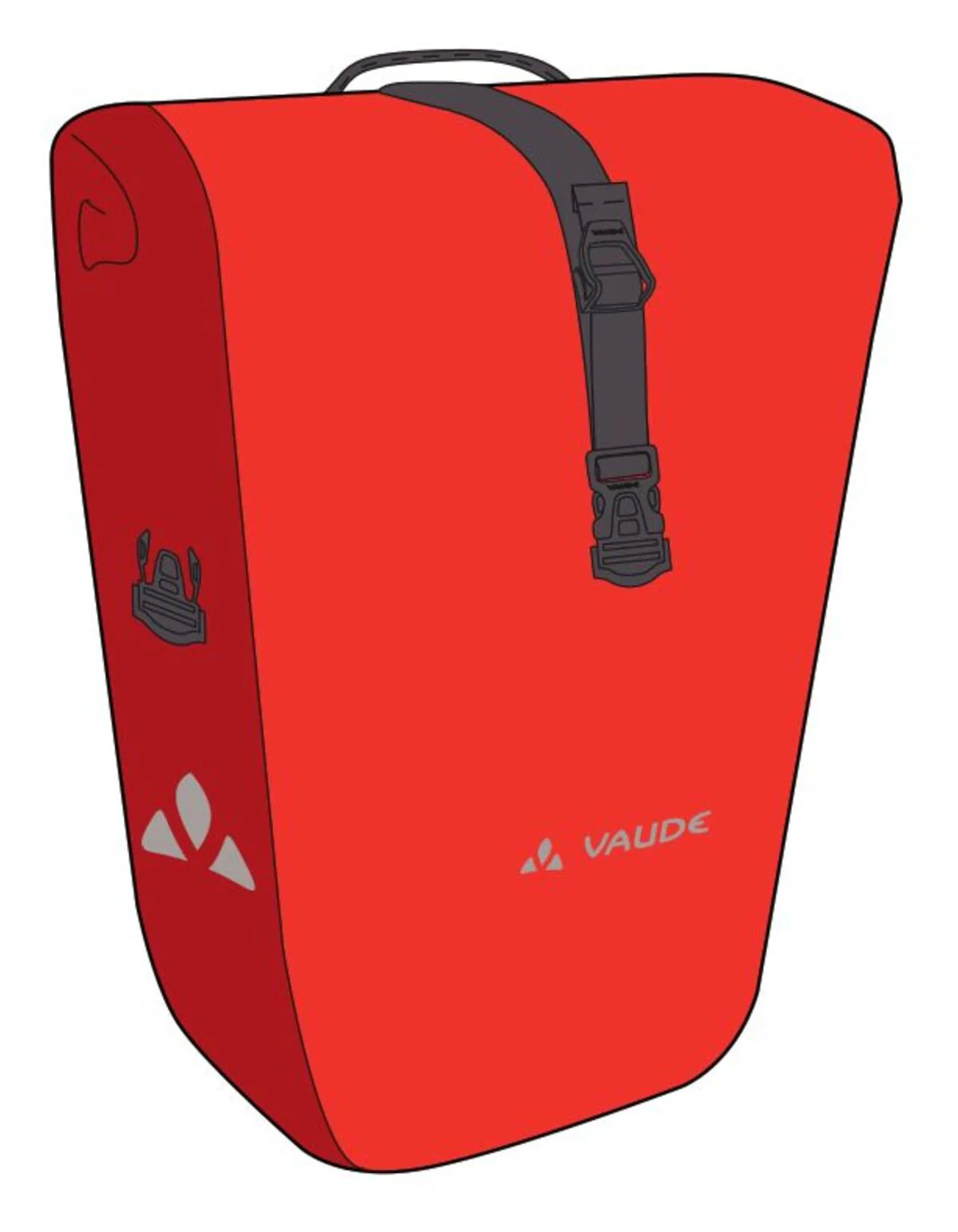 VAUDE Aqua Front rot - Image 4