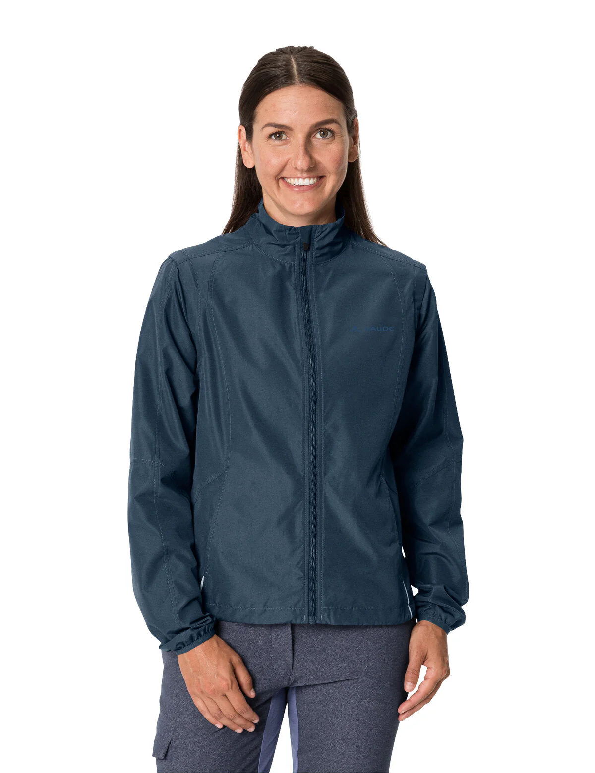 VAUDE Dundee Classic Zip Off Jacket Damen blau - Image 3