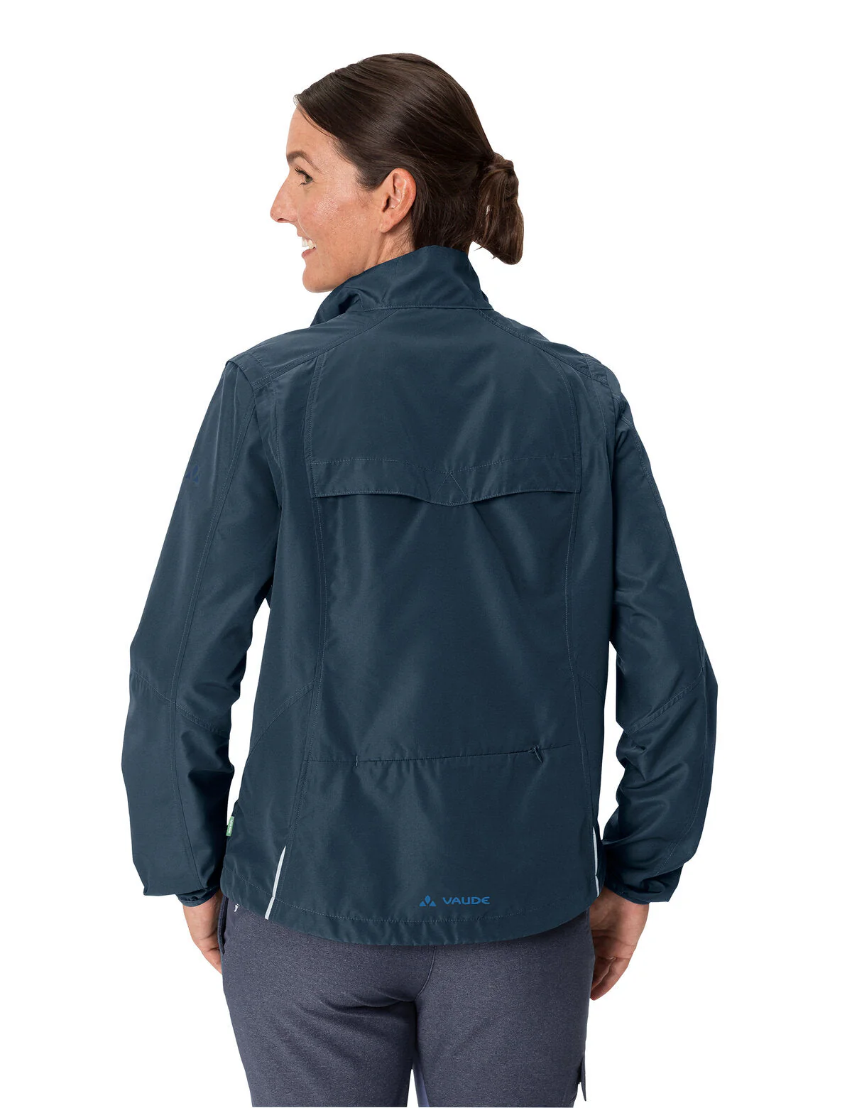VAUDE Dundee Classic Zip Off Jacket Damen blau - Image 4