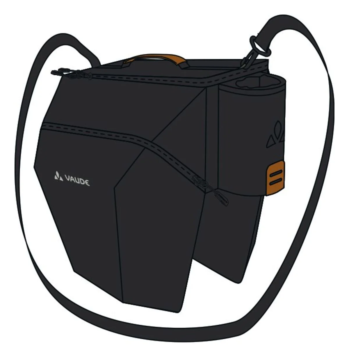 VAUDE eSilkroad Plus (UniKlip) schwarz - Image 8