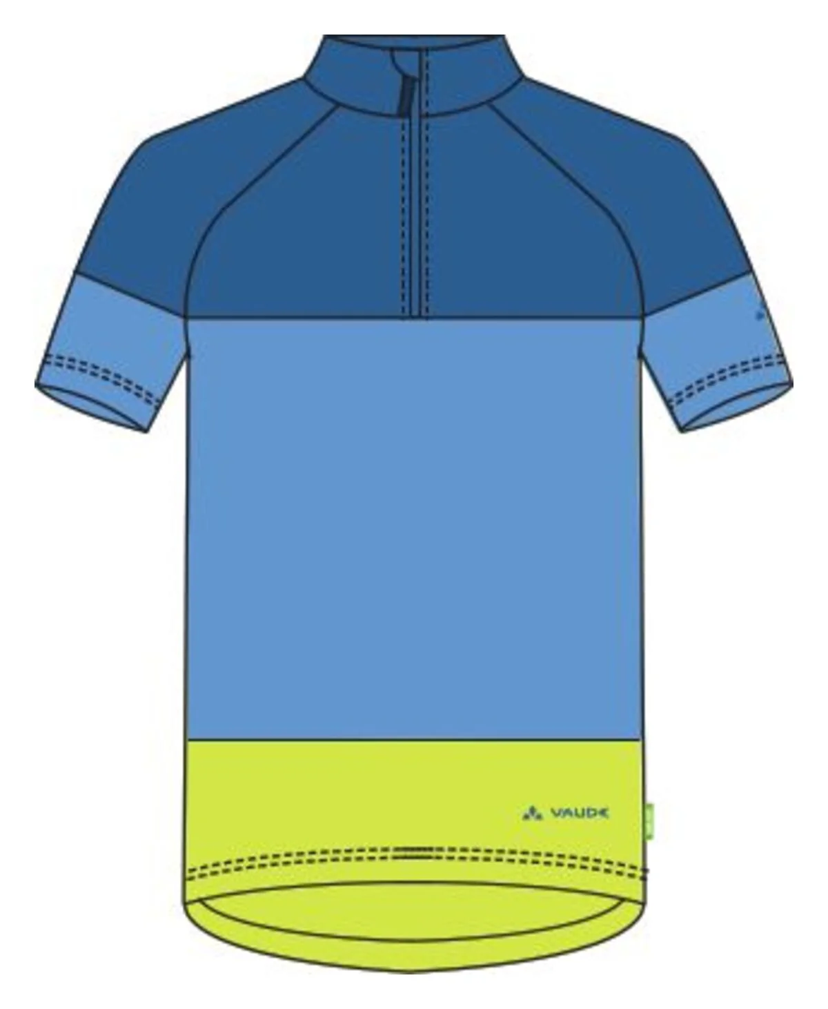 VAUDE Kids Qimsa Shirt blau - Image 3