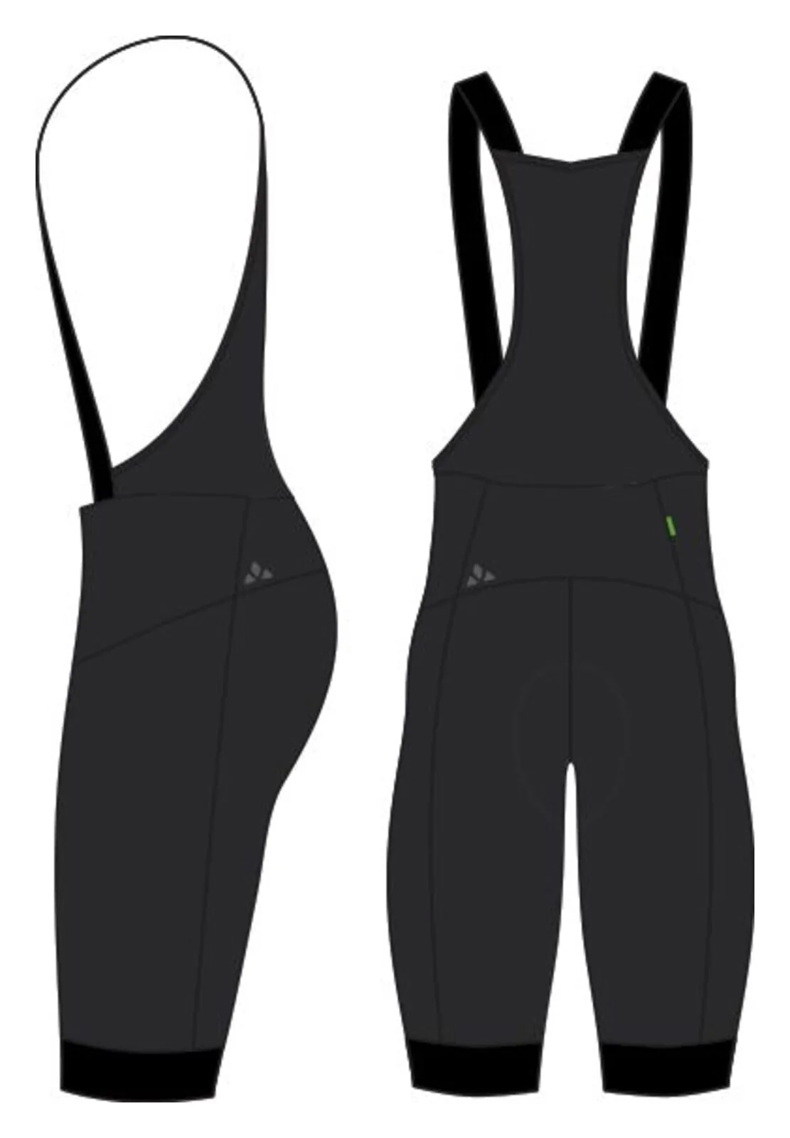 VAUDE Kuro Essential Bib Tights Herren schwarz - Image 11
