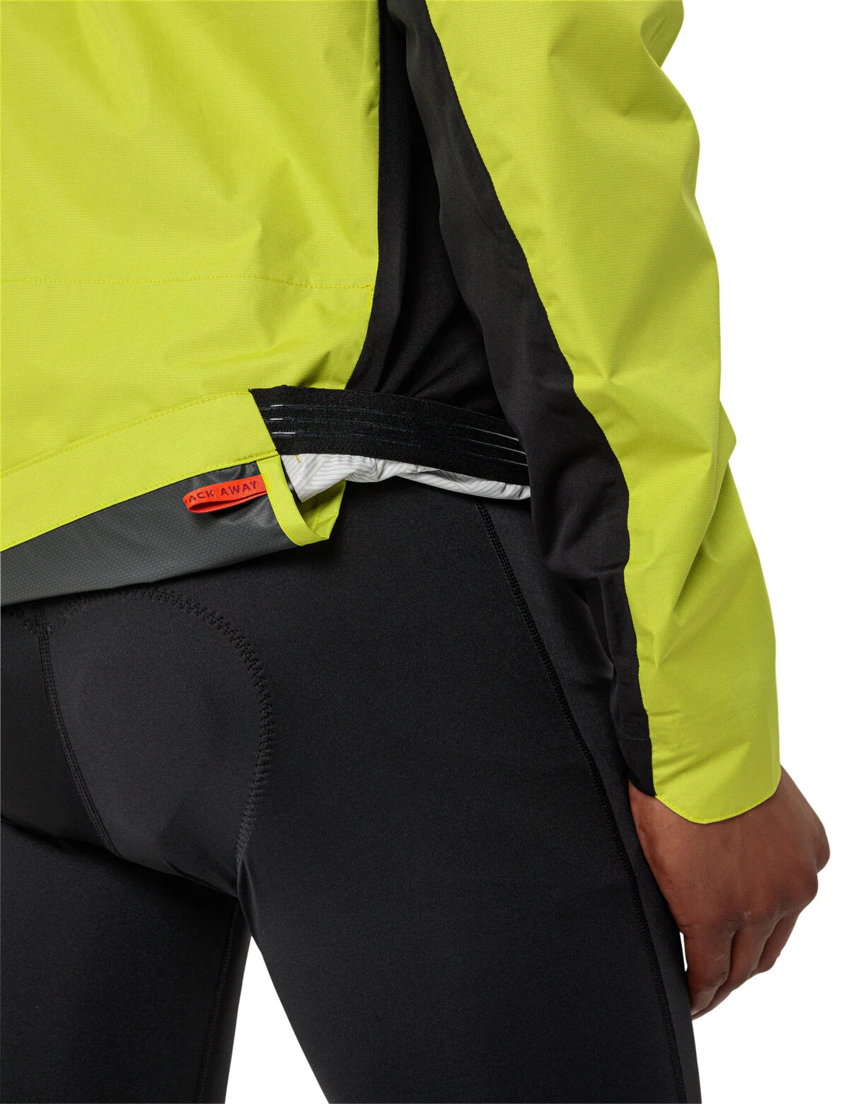 VAUDE Kuro Regenjacke Herren grün - Image 5