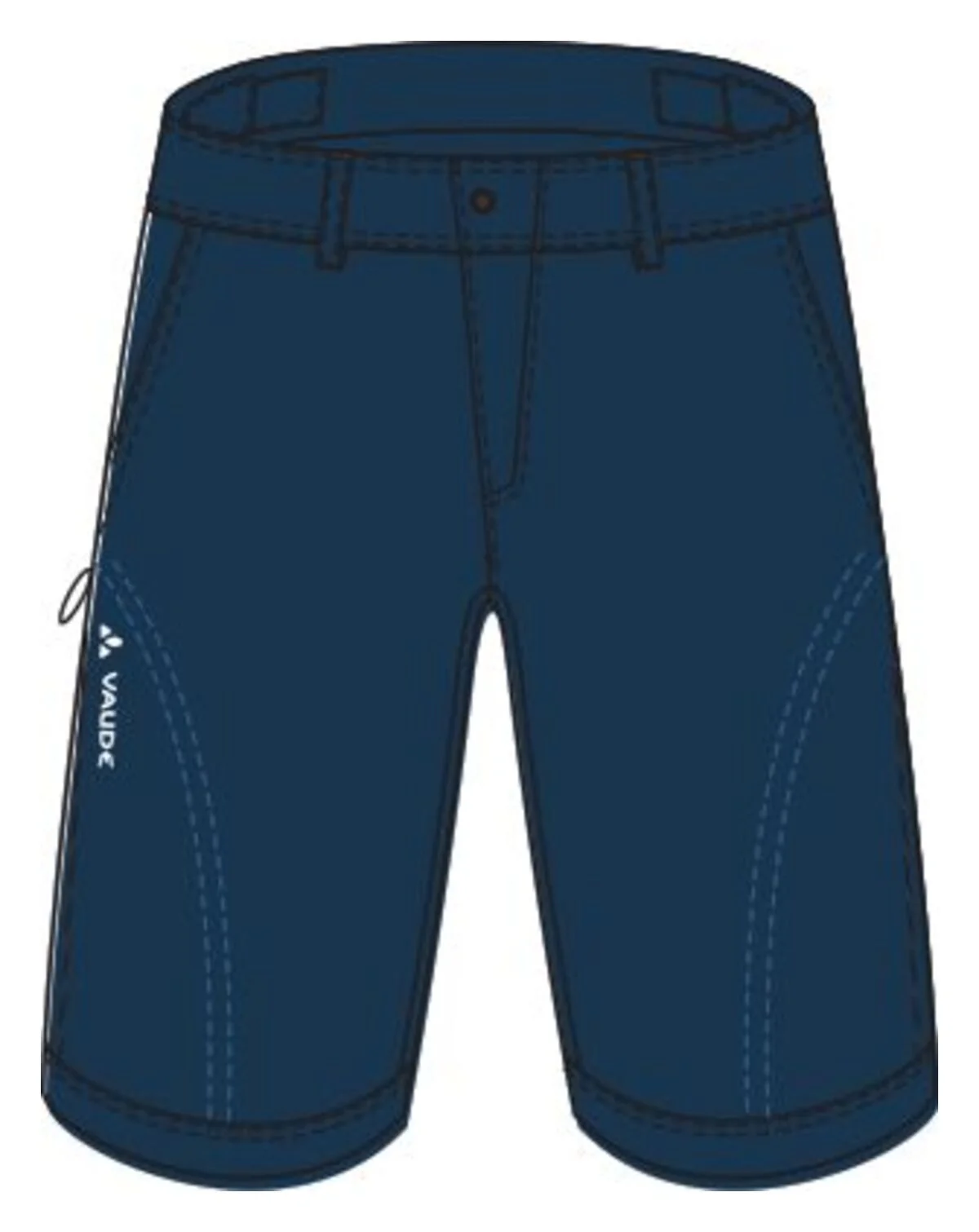 VAUDE Ledro Shorts Damen blau - Image 10