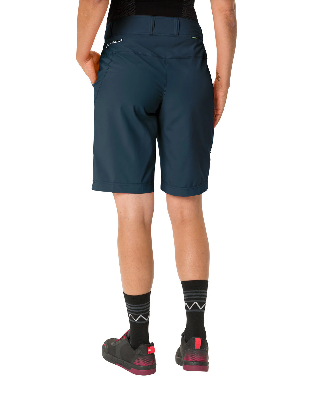 VAUDE Ledro Shorts Damen blau - Image 4