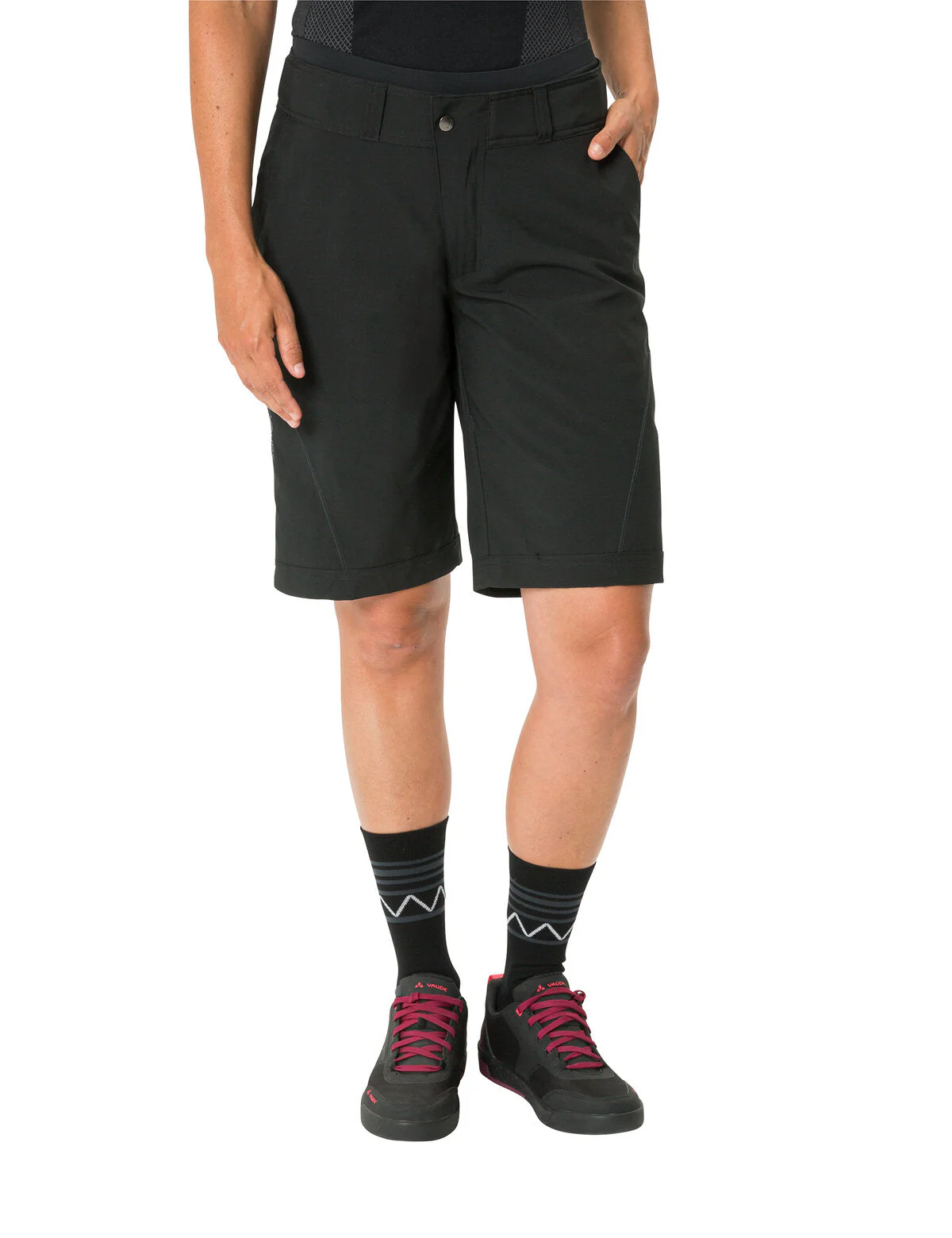 VAUDE Ledro Shorts Damen schwarz - Image 3