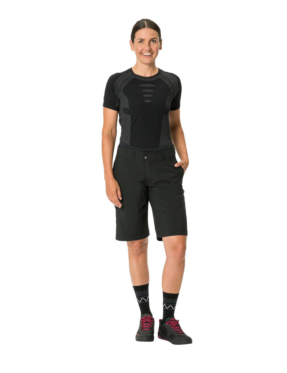 VAUDE Ledro Shorts Damen schwarz - Image 7