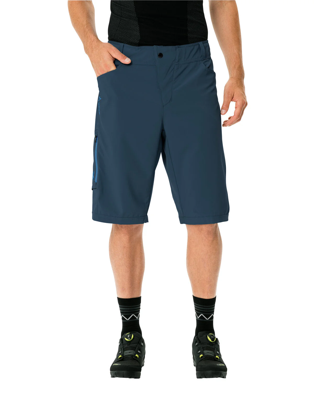 VAUDE Ledro Shorts Herren blau - Image 3