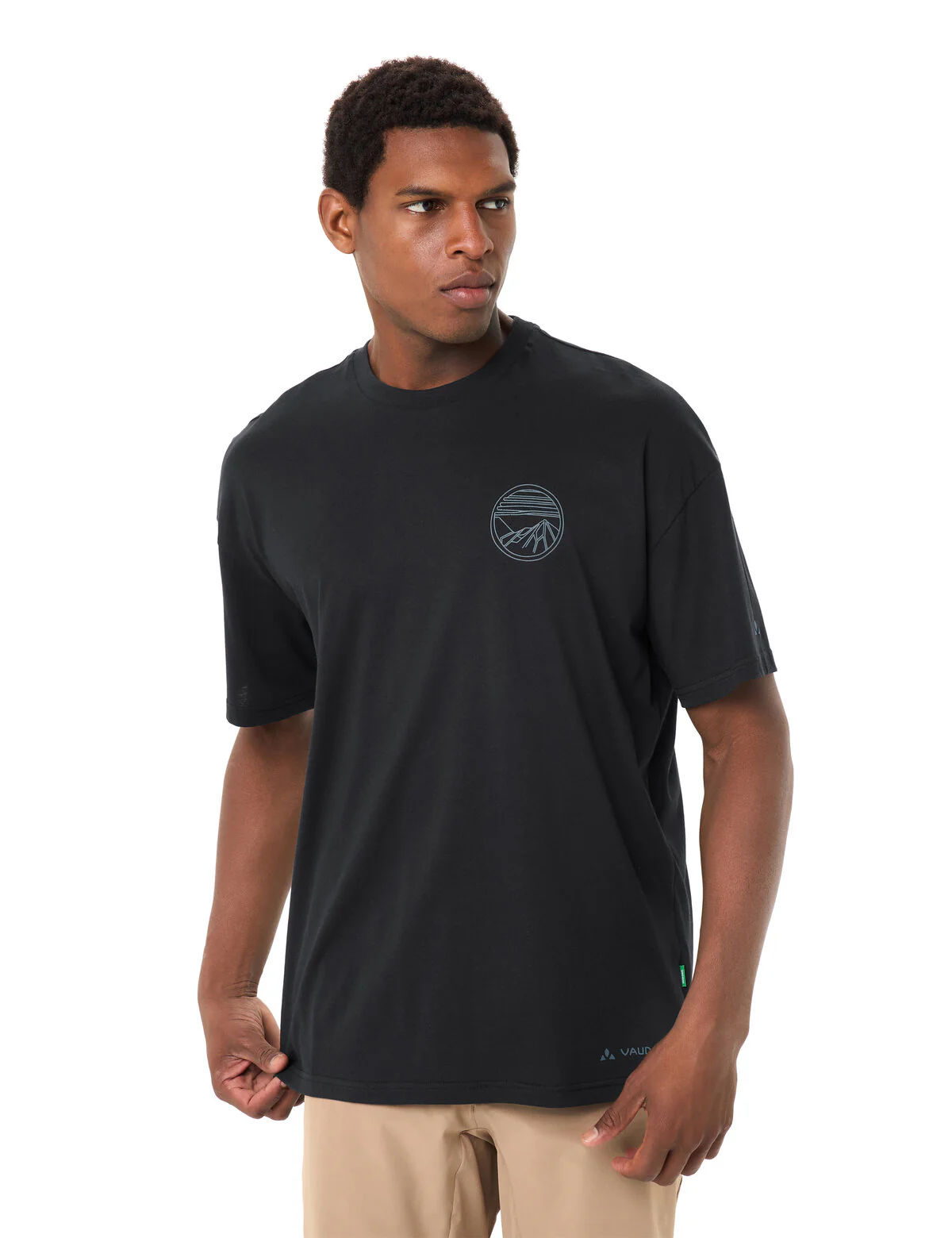 VAUDE Men's Cyclist Casual Shirt black - Image 6