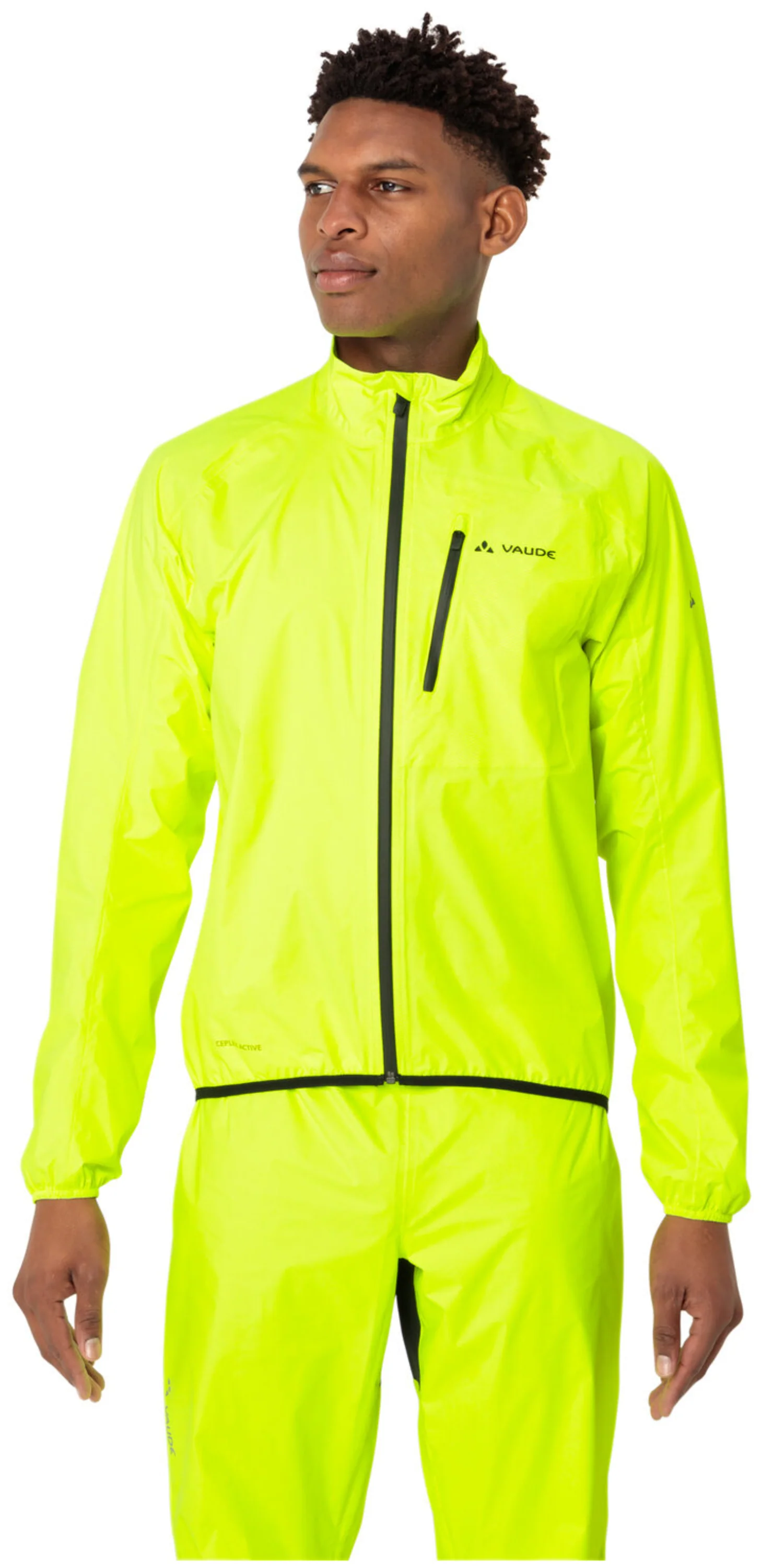 VAUDE Men's Drop Jacket III neon yellow/neon yellow - Image 3