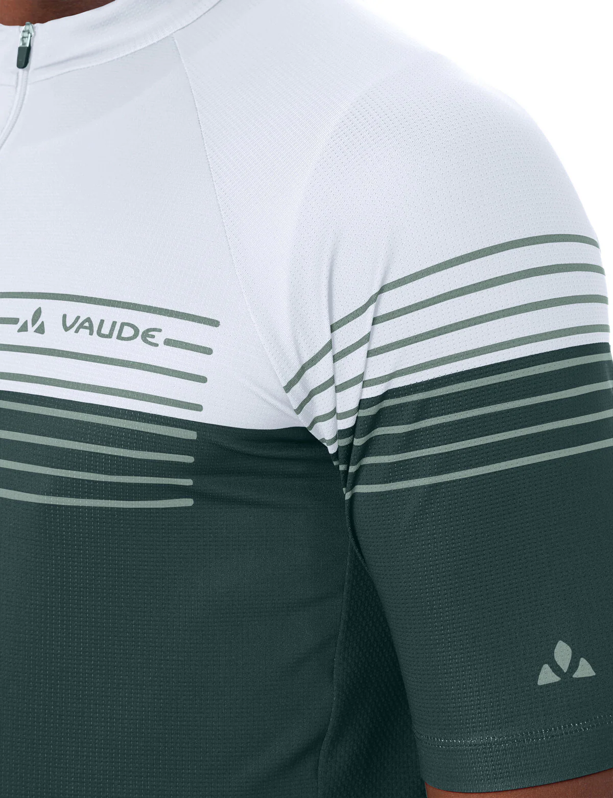 VAUDE Men's Posta HZ Tricot II deep pond/white - Image 4
