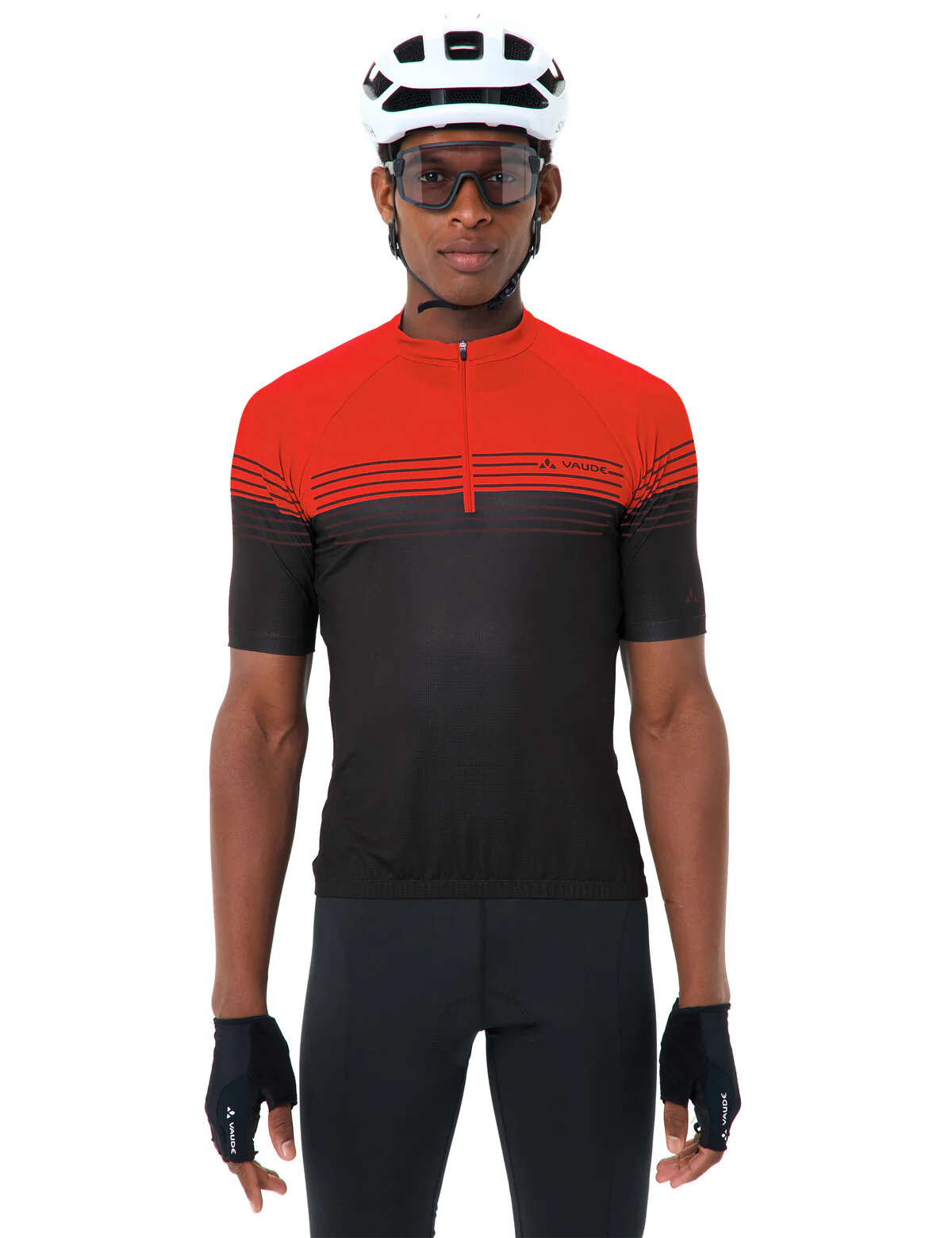 VAUDE Men's Posta HZ Tricot II glowing red - Image 6