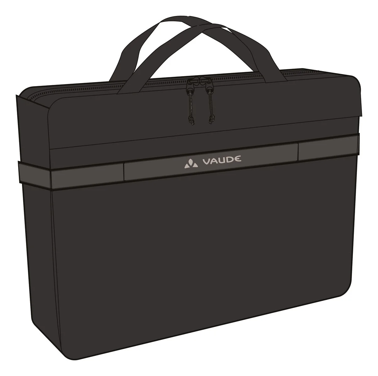 VAUDE Mineo Commuter 17 Aktentasche schwarz - Image 9