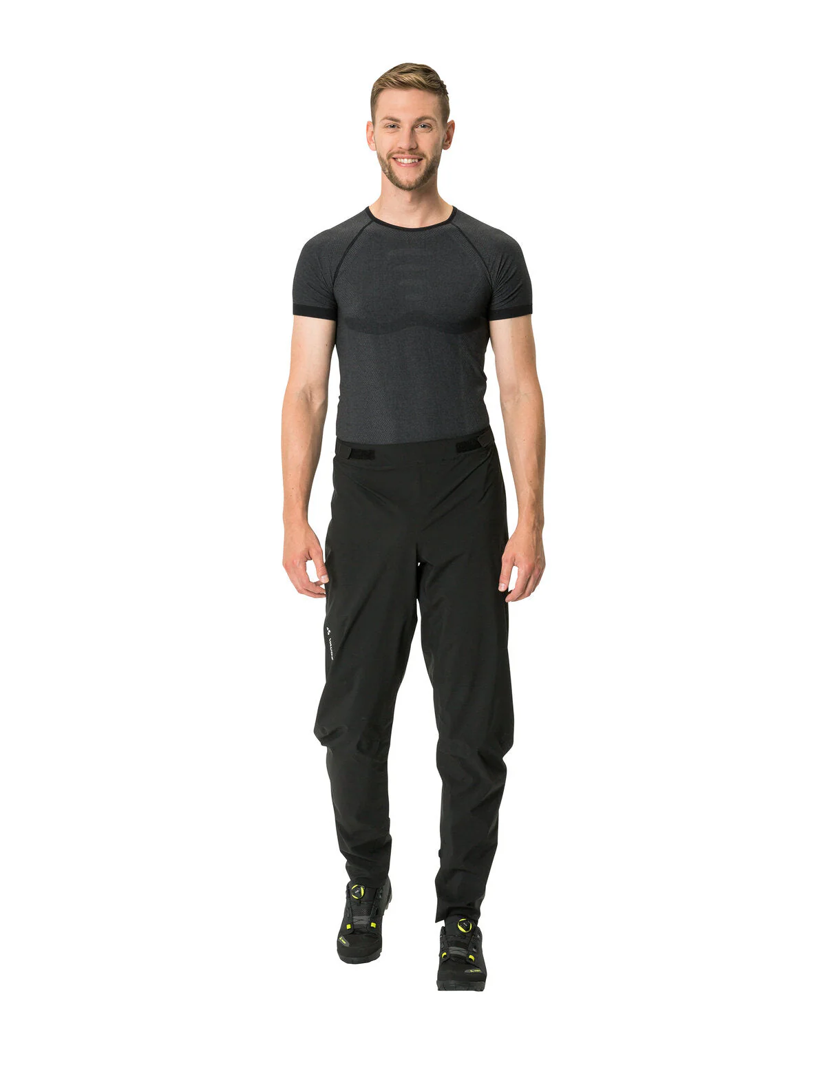 VAUDE Moab Regenhose Herren schwarz - Image 7