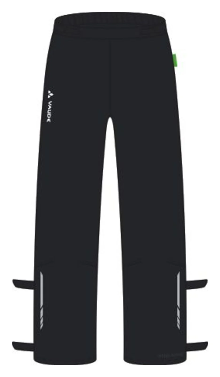 VAUDE Moab Regenhose Herren schwarz - Image 8