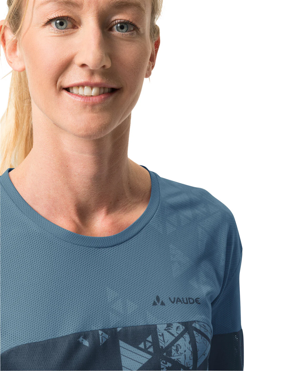 VAUDE Moab V Langarm T-Shirt Damen blau - Image 5