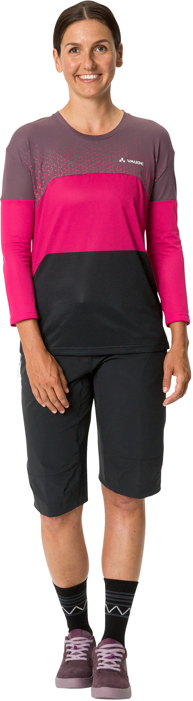 VAUDE Moab V Langarm T-Shirt Damen schwarz - Image 7
