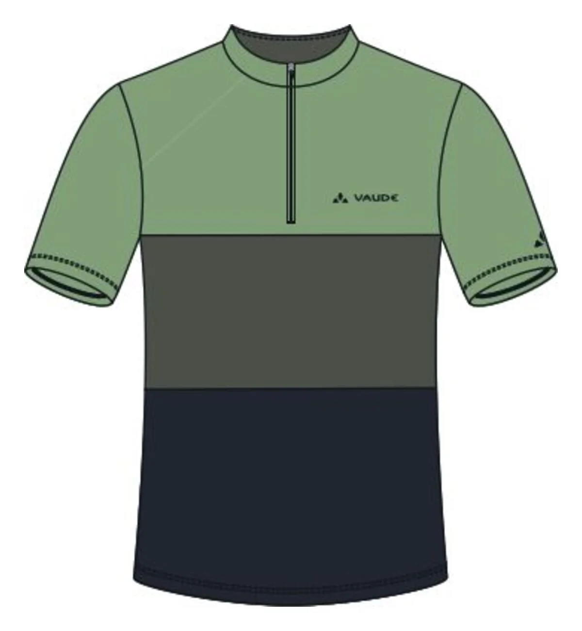 VAUDE Qimsa Kurzarm Shirt Herren grün - Image 8
