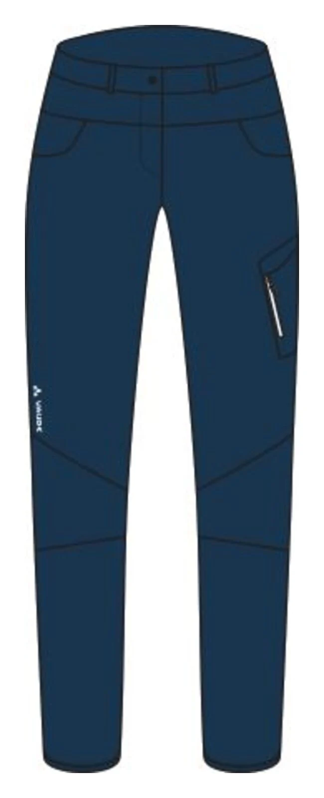 VAUDE Qimsa Pants Damen blau - Image 9