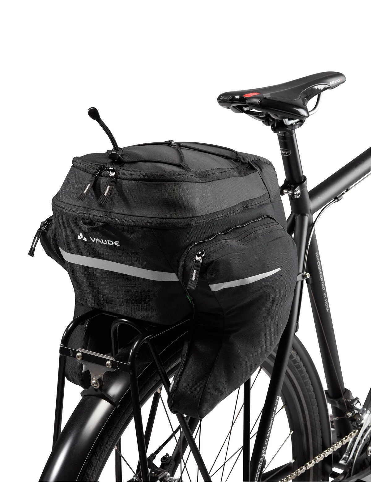 VAUDE Silkroad Plus Gepäckträgertasche MIK schwarz - Image 4
