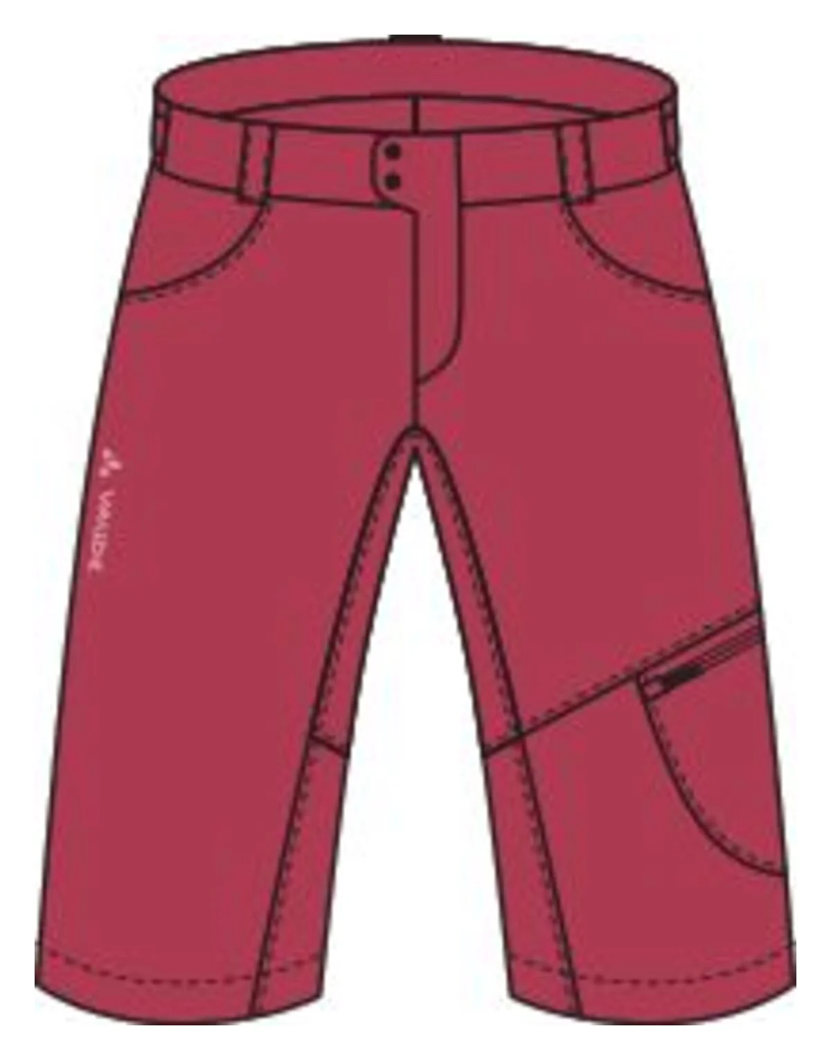 VAUDE Tamaro Shorts II Damen orange - Image 10
