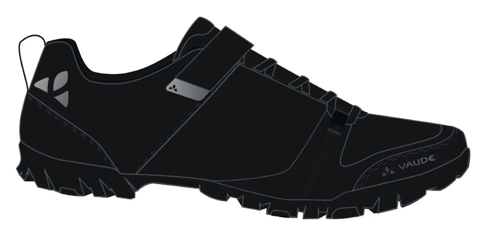 VAUDE TVL Pavei II Damen Fahrradschuhe schwarz - Image 11