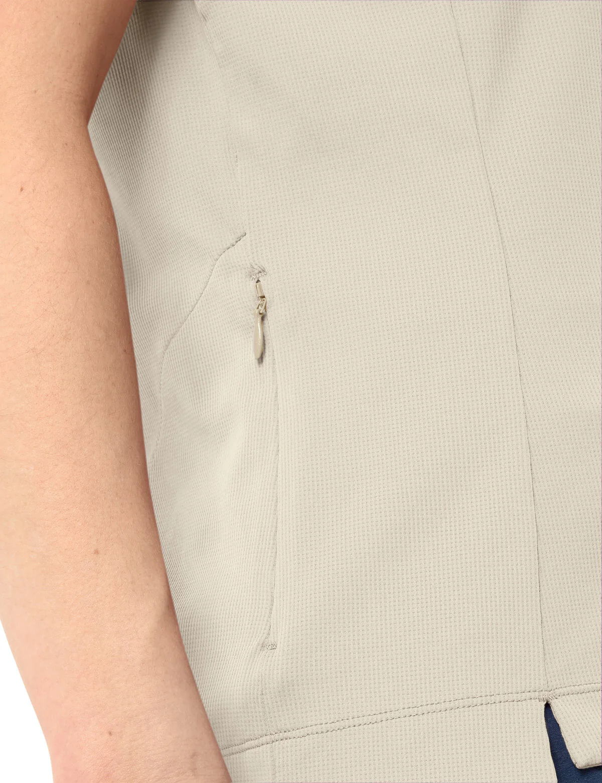 VAUDE Women's Adlux HZ Shirt ecru - Image 4