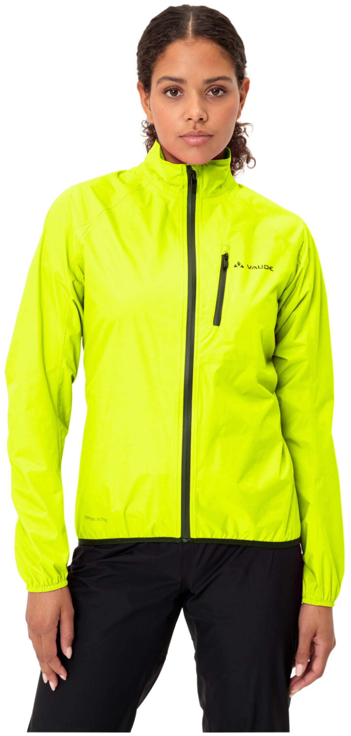 VAUDE Women's Drop Jacket III neon yellow/neon yellow - Image 3