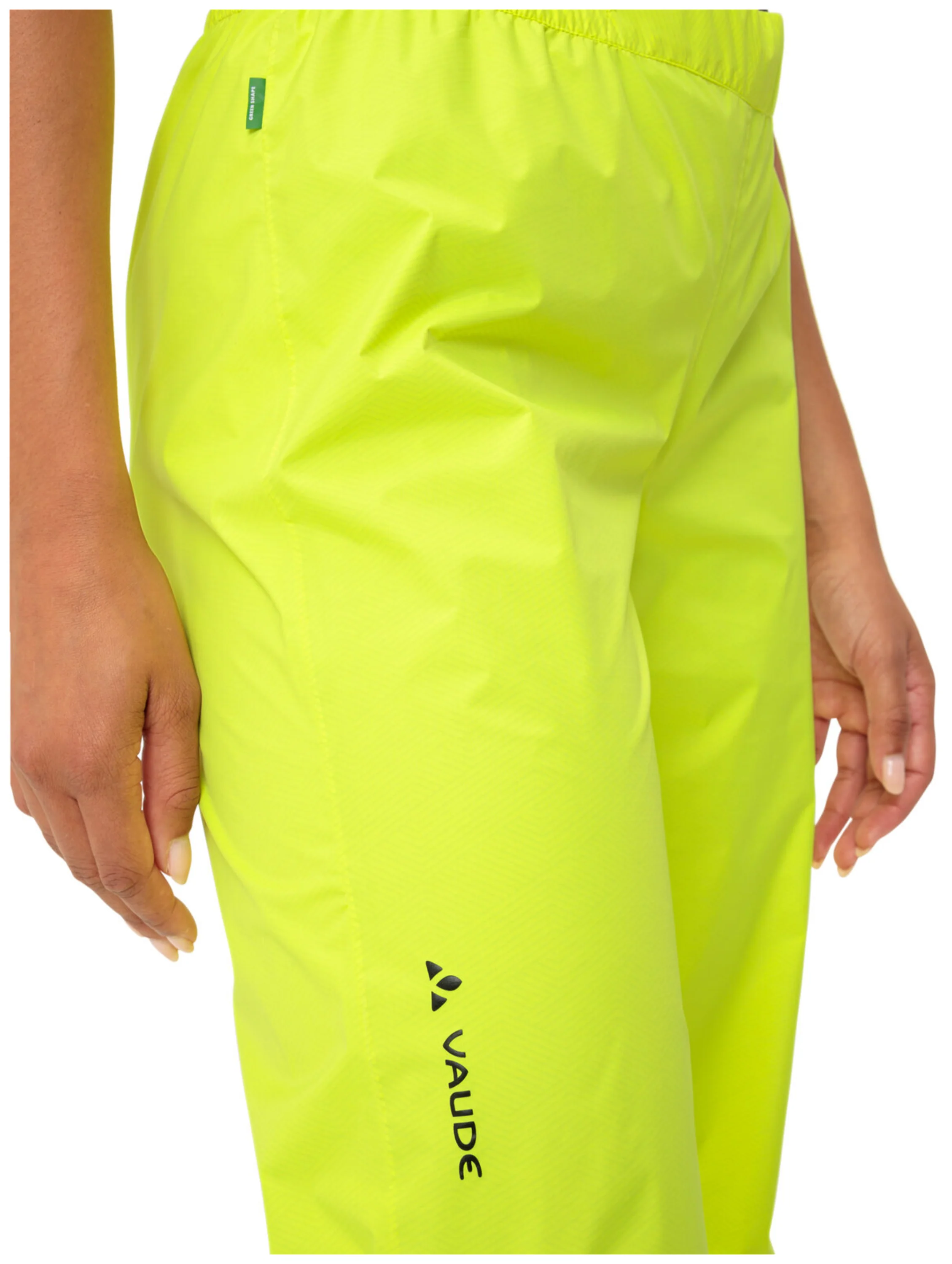 VAUDE Women's Drop Pants II neon yellow/neon yellow - Image 6