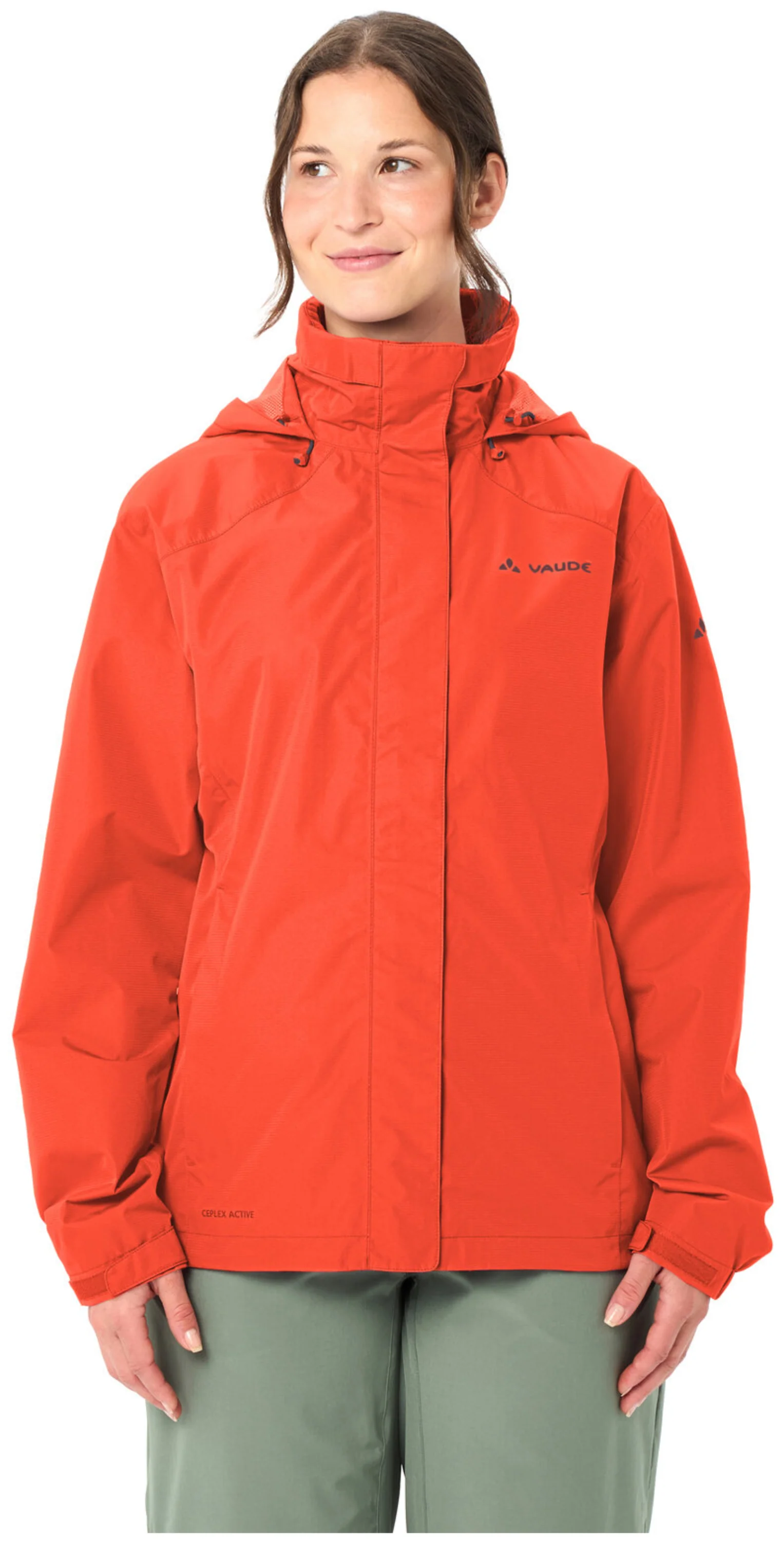 VAUDE Women's Escape Bike Light Jacket glowing red - Image 3