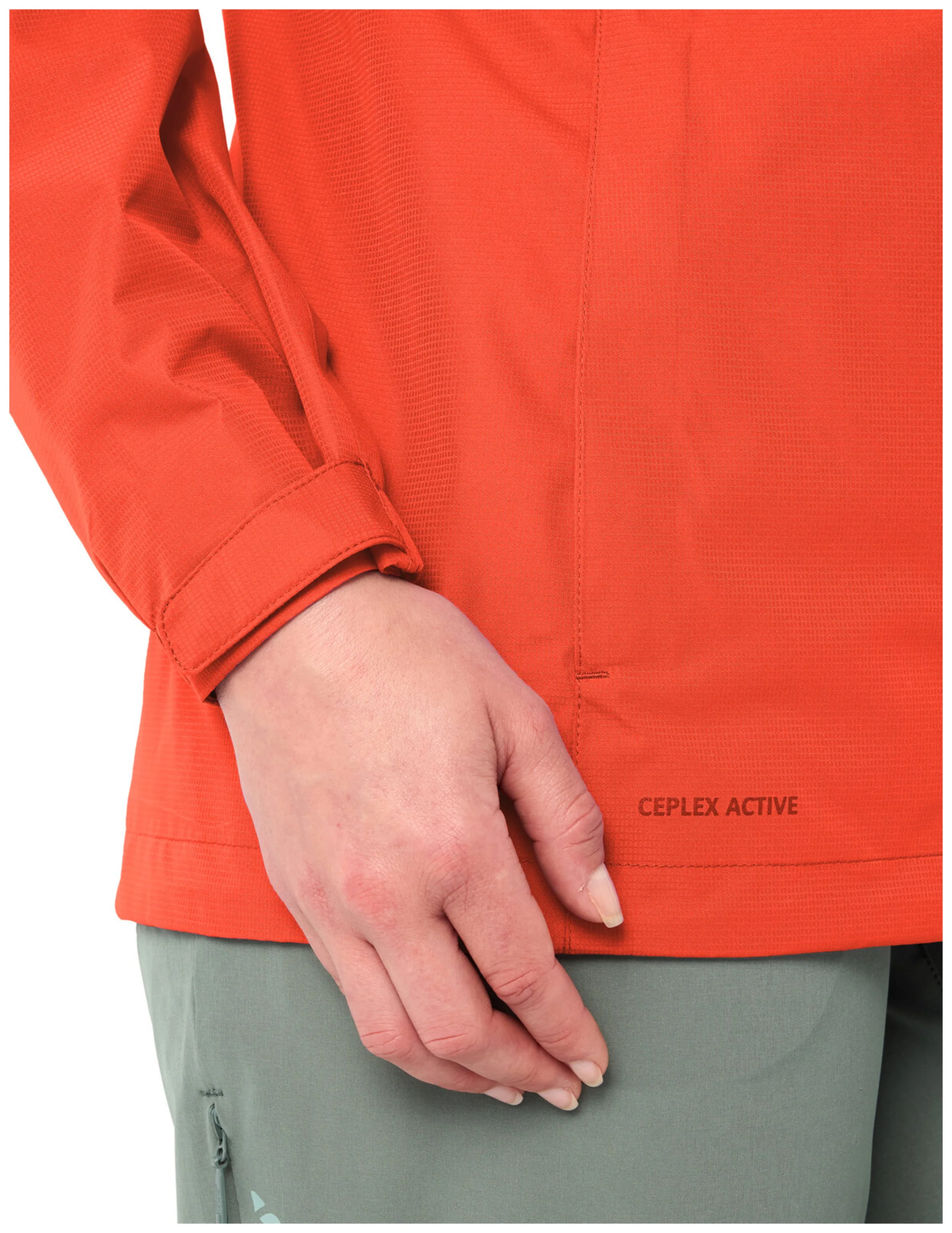 VAUDE Women's Escape Bike Light Jacket glowing red - Image 5