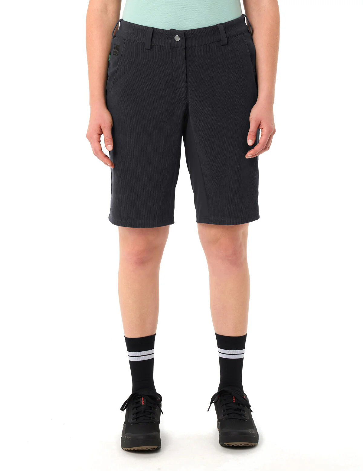 VAUDE Women's Loamer Base Cord Shorts black - Image 8