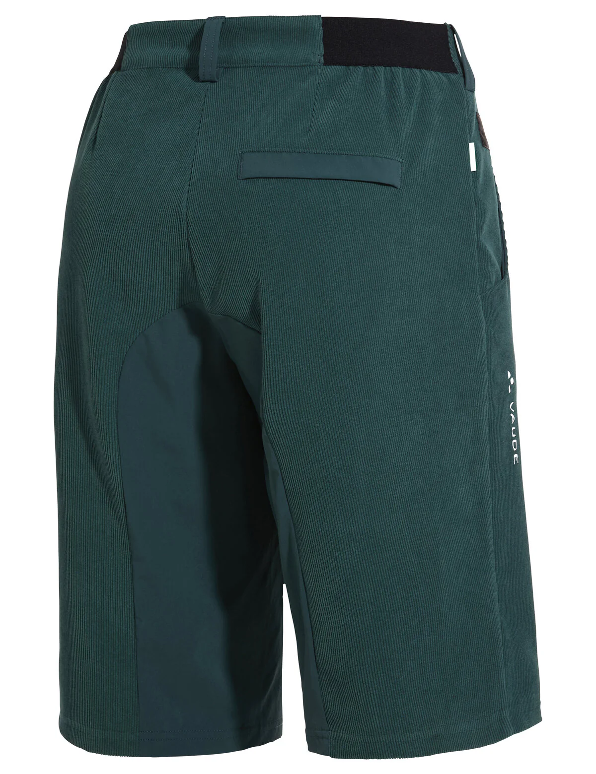 VAUDE Women's Loamer Base Cord Shorts deep pond - Image 2