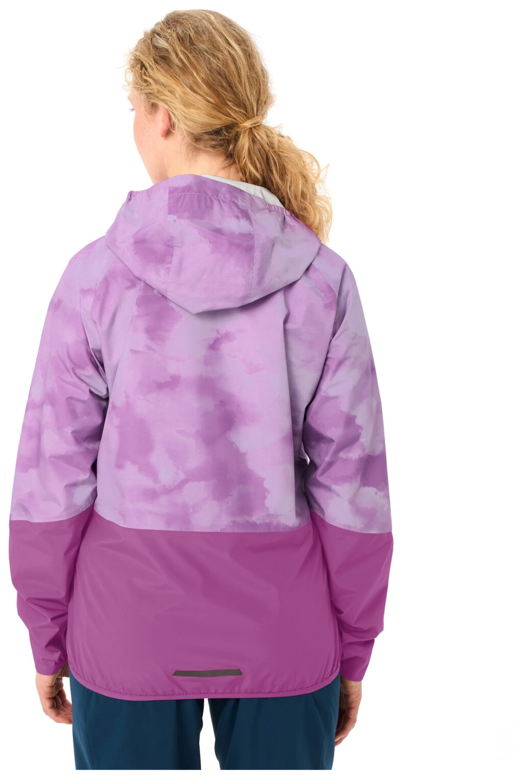 VAUDE Women's Loamer Rain Jacket raspberry - Image 4