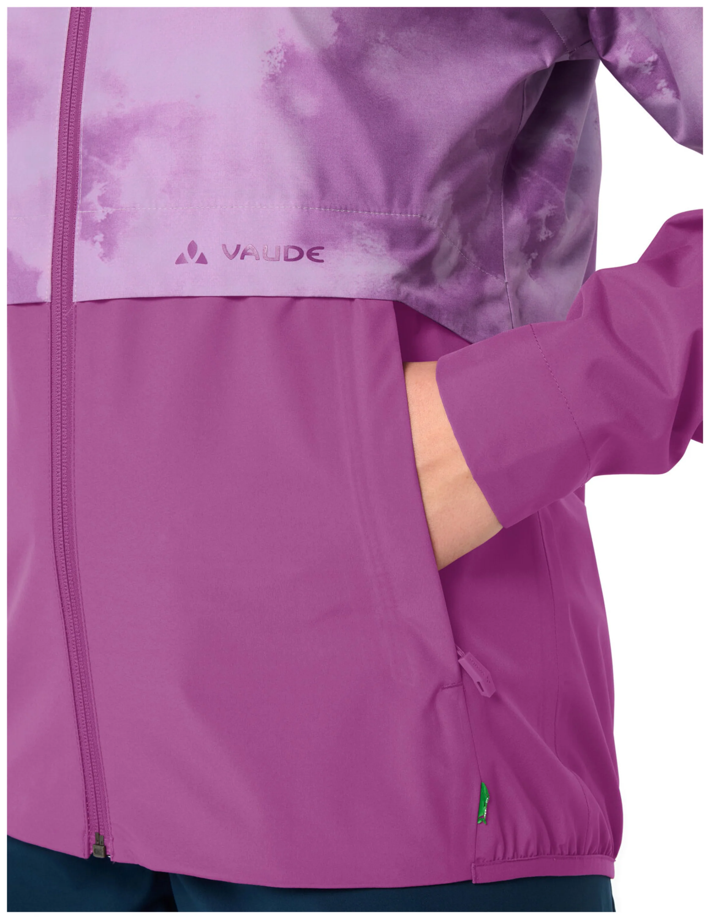 VAUDE Women's Loamer Rain Jacket raspberry - Image 5