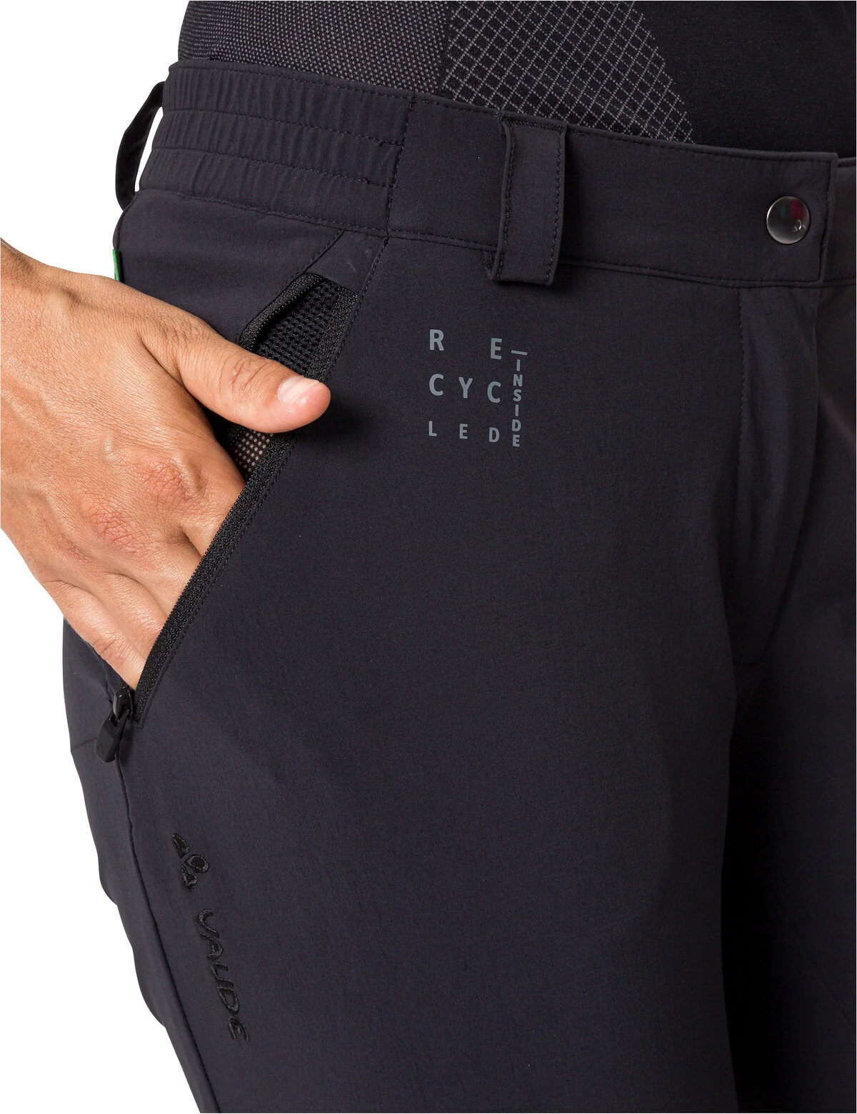 VAUDE Yaras Zip Off Pants Damen schwarz - Image 5