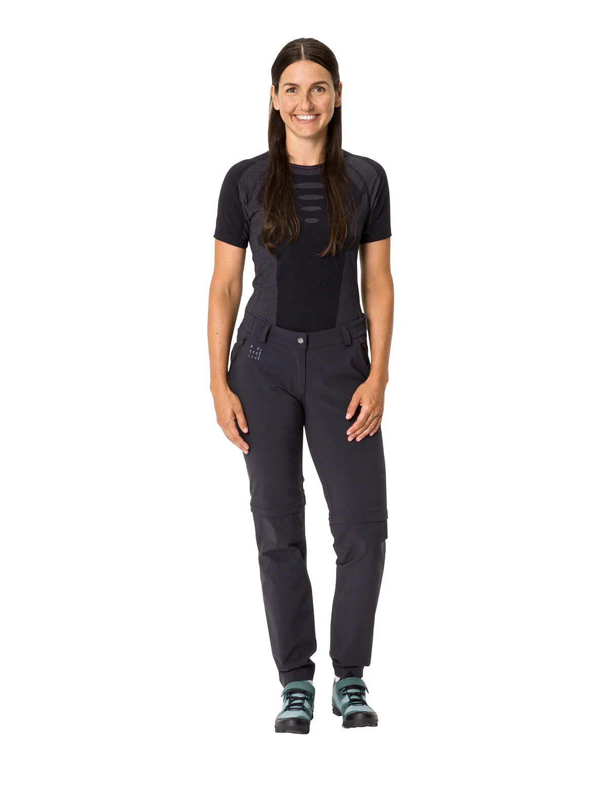 VAUDE Yaras Zip Off Pants Damen schwarz - Image 7