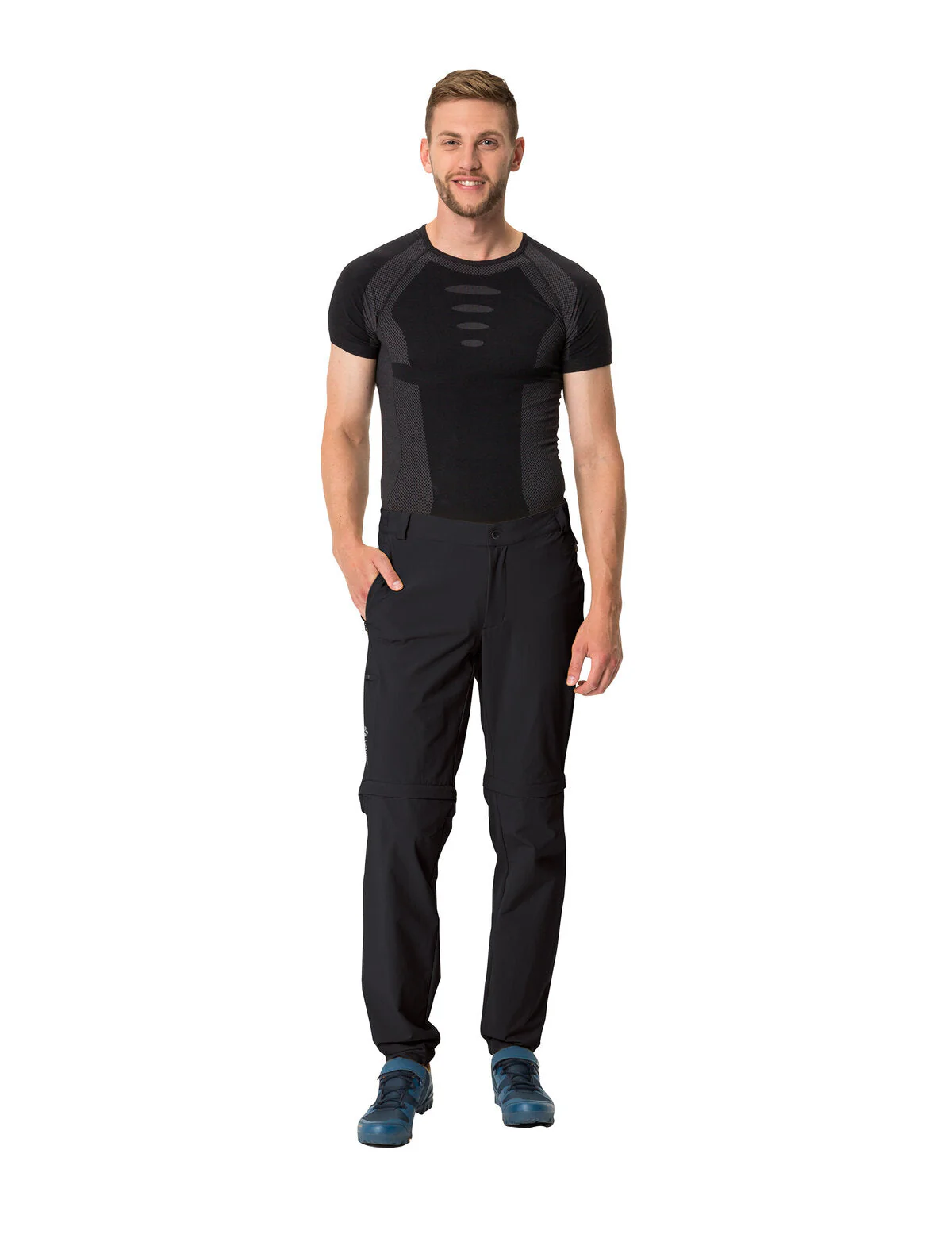 VAUDE Yaras Zip Off Pants Herren schwarz - Image 7