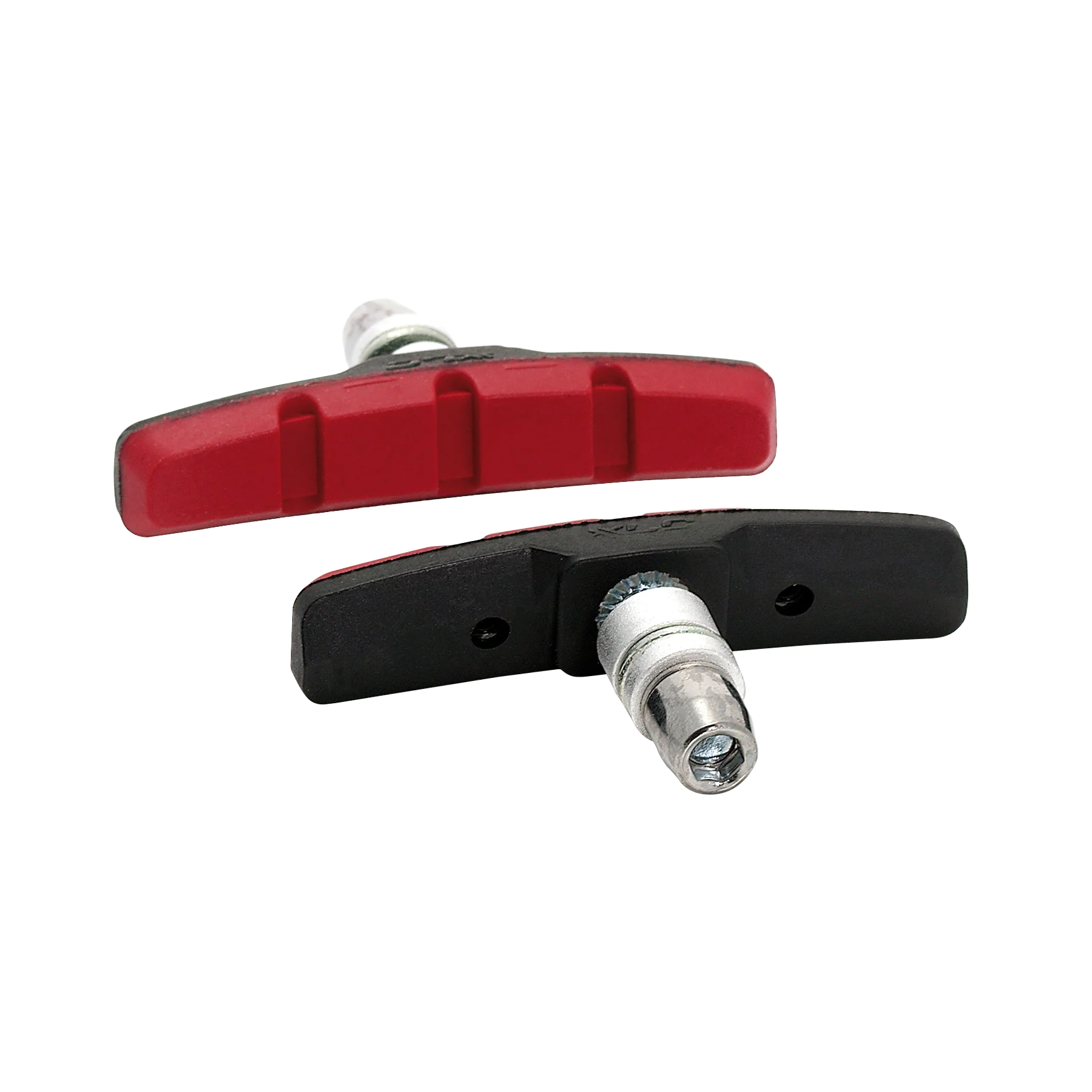 XLC BS-V01 V-Brake Brake Pads 4 Pieces black/red