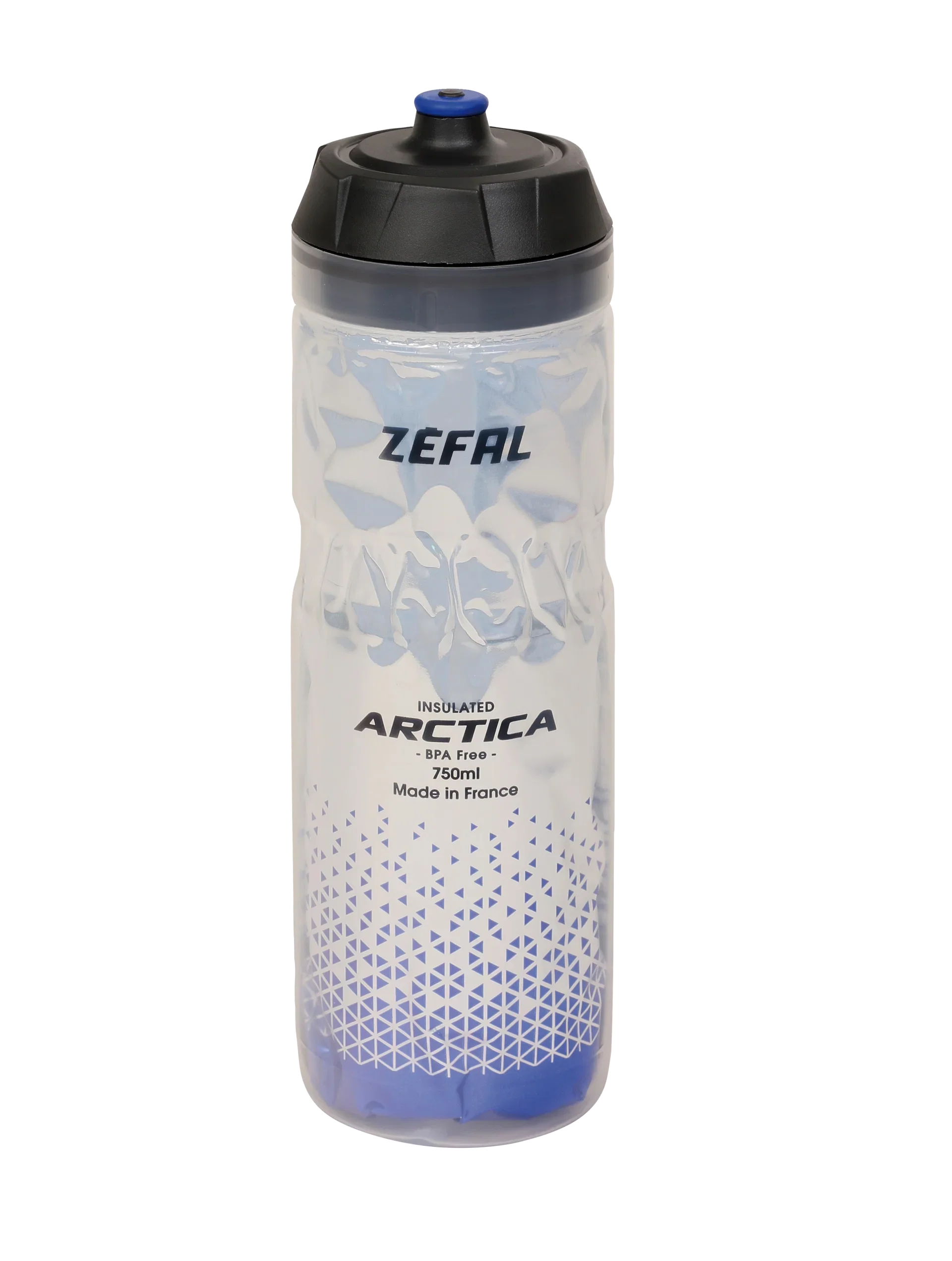 Zefal Arctica 75 Thermo-Trinkflasche 750ml silber/blau