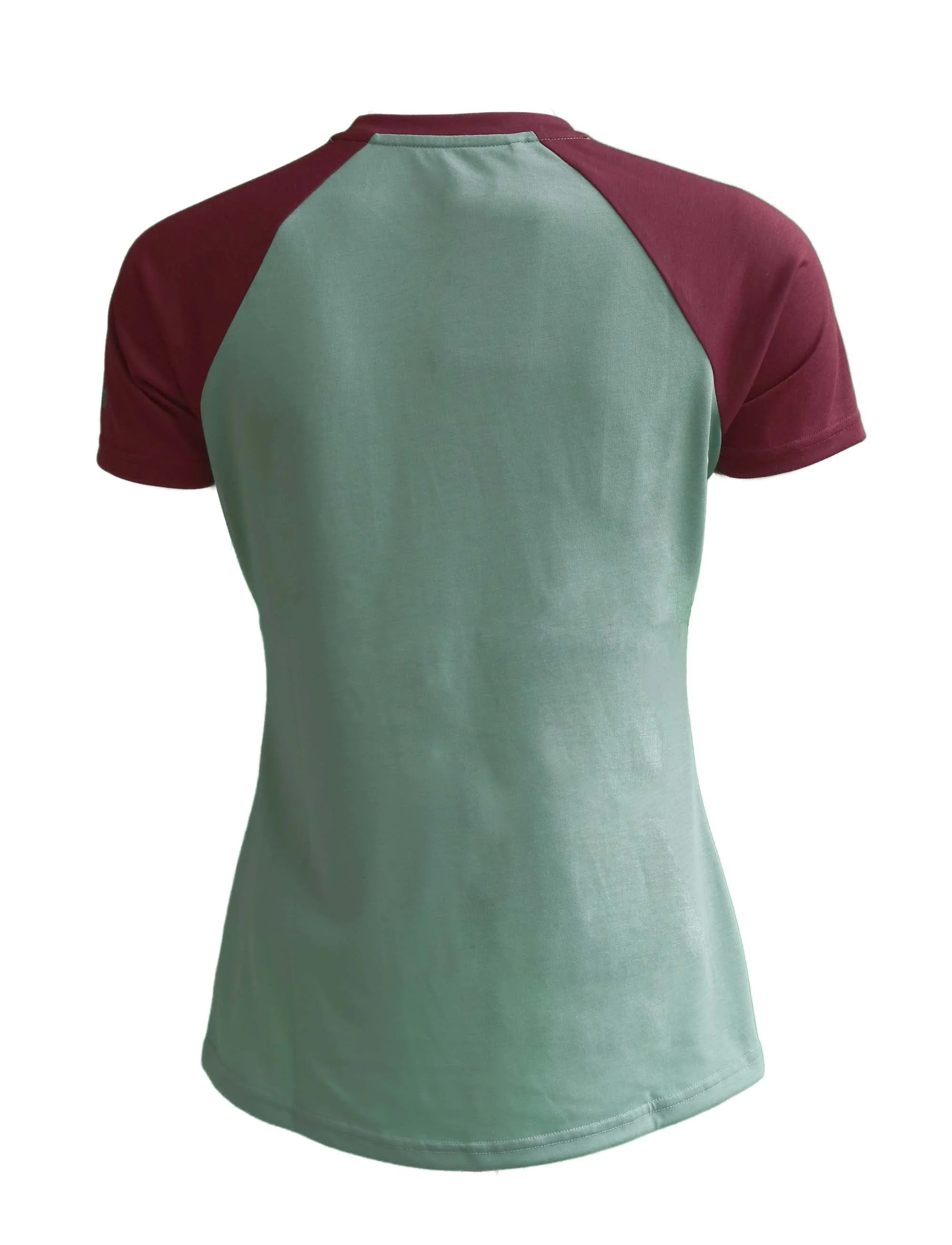 Zimtstern Riderz MTB TTee  Wmns Granite Green / Windsor Wine - Image 2